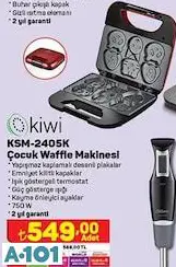 KİWİ ÇOCUK WAFFLE MAKİNESİ KİWİ ÇOCUK WAFFLE MAKİNESİ